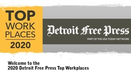 Detroit Free Press Top Work Places 2020